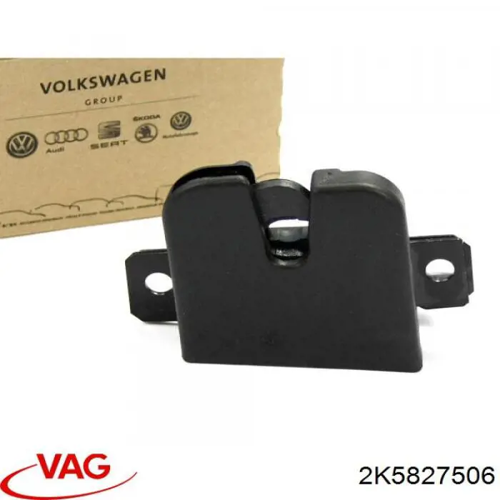 Zamek drzwi tylnych prawych skrzydłowych dolny VAG 2K5827506 cena, od 51,08 USD