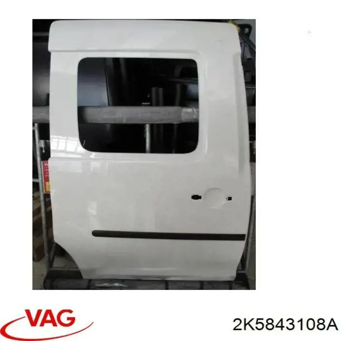 Drzwi boczne (przesuwne) prawe VAG 2K5843108A cena, od 432,45 USD