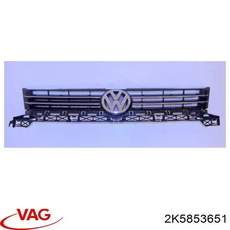 Atrapa chłodnicy VAG 2K58536519B9 cena, od 108,51 USD