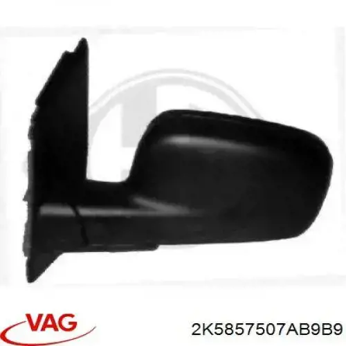 Lusterko wsteczne lewe VAG 2K5857507AB9B9 cena, od 74,57 USD
