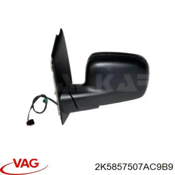 Lusterko wsteczne lewe VAG 2K5857507AC9B9 cena, od 92,49 USD