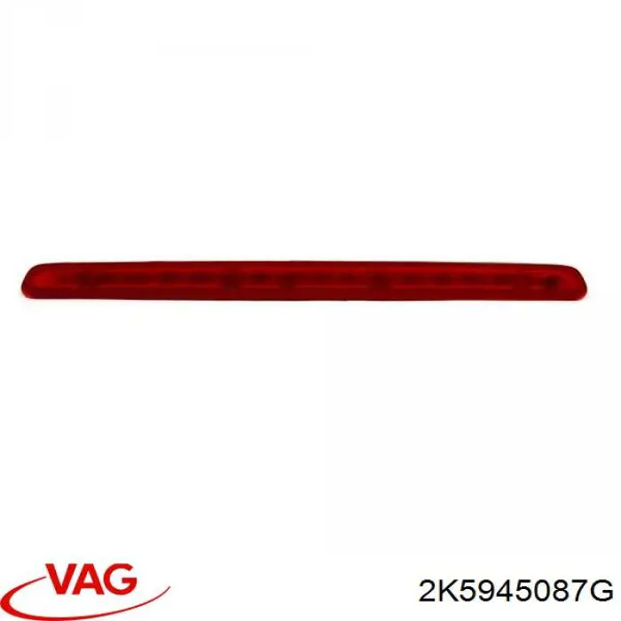 2K5945087 VAG Lampa stop tylna dodatkowa