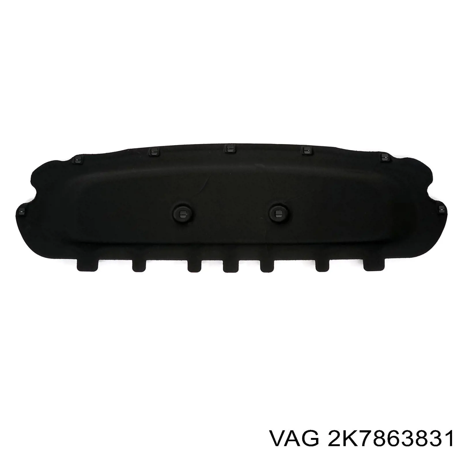 Wygluszenie maski VAG 2K7863831 cena, od 9,56 USD