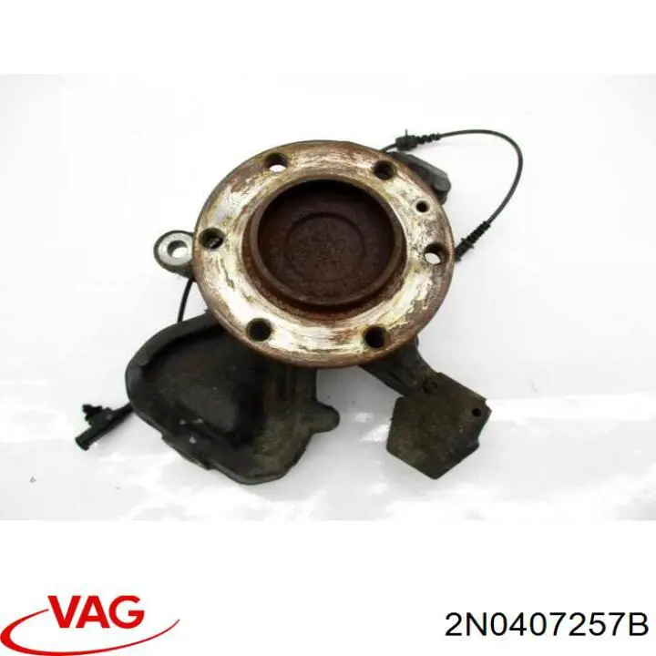 2N0407257B VAG Czop (zwrotnica) przedni lewy