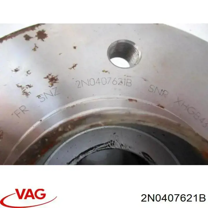 Piasta przednia VAG 2N0407621B cena, od 132,77 USD