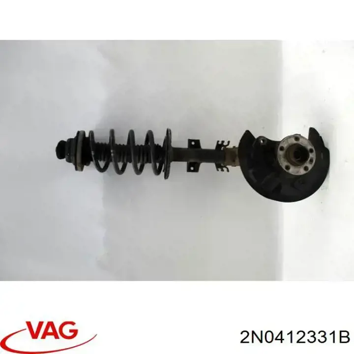 Poduszka amortyzatora przedniego VAG 2N0412331D cena, od 43,46 USD