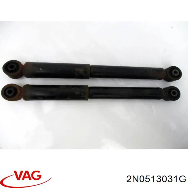 Do koszyka 2N0513031G VAG Amortyzator tylny