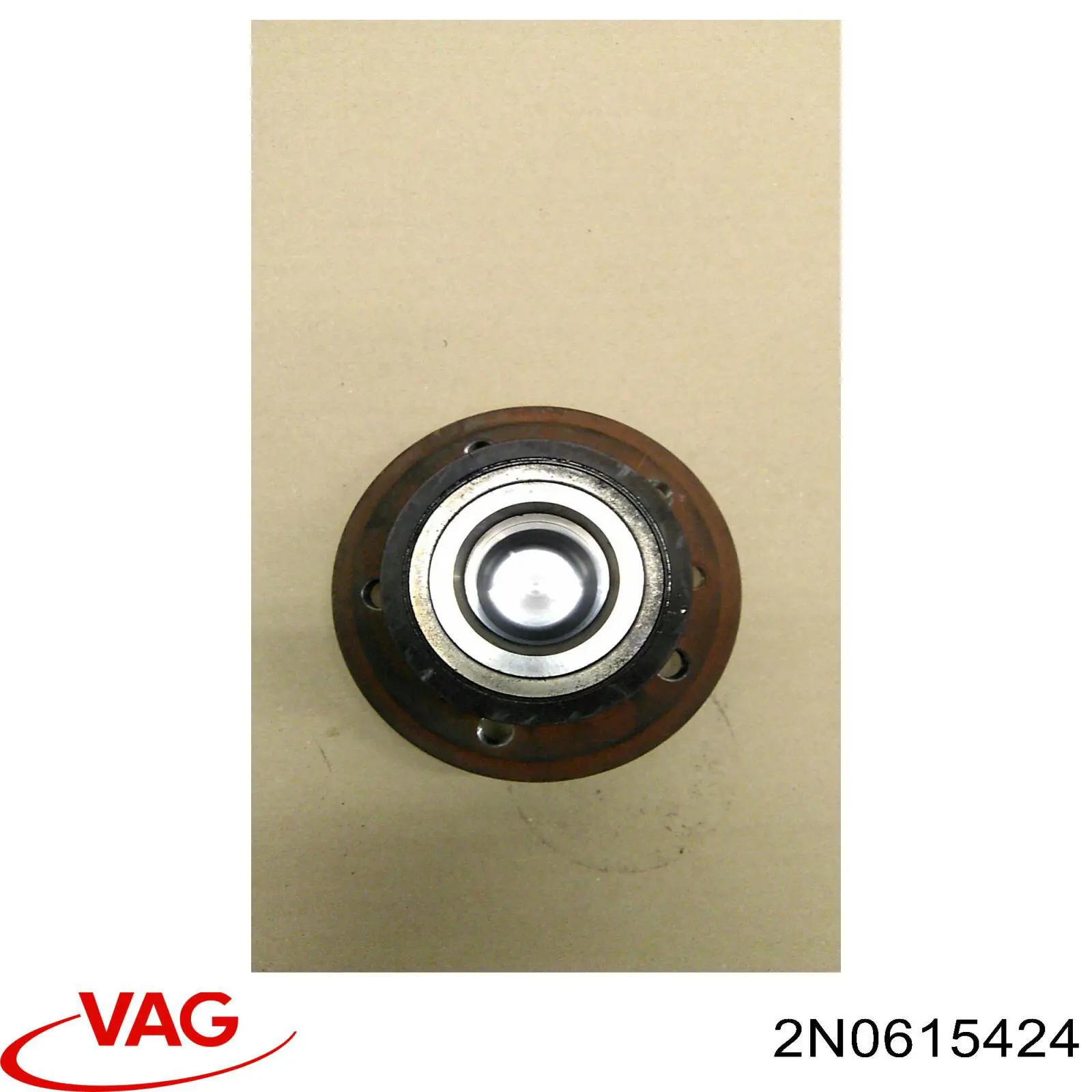 2N0615424 VAG Zacisk hamulcowy tylny prawy