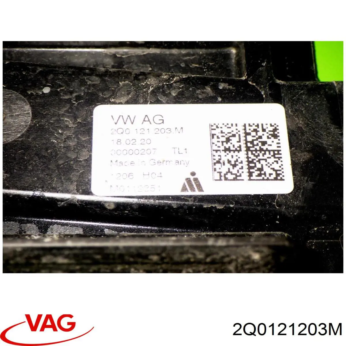 Wentylator elektryczny układu chłodzenia kompletny (silnik+wirnik) VAG 2Q0121203K cena, od 364,35 USD