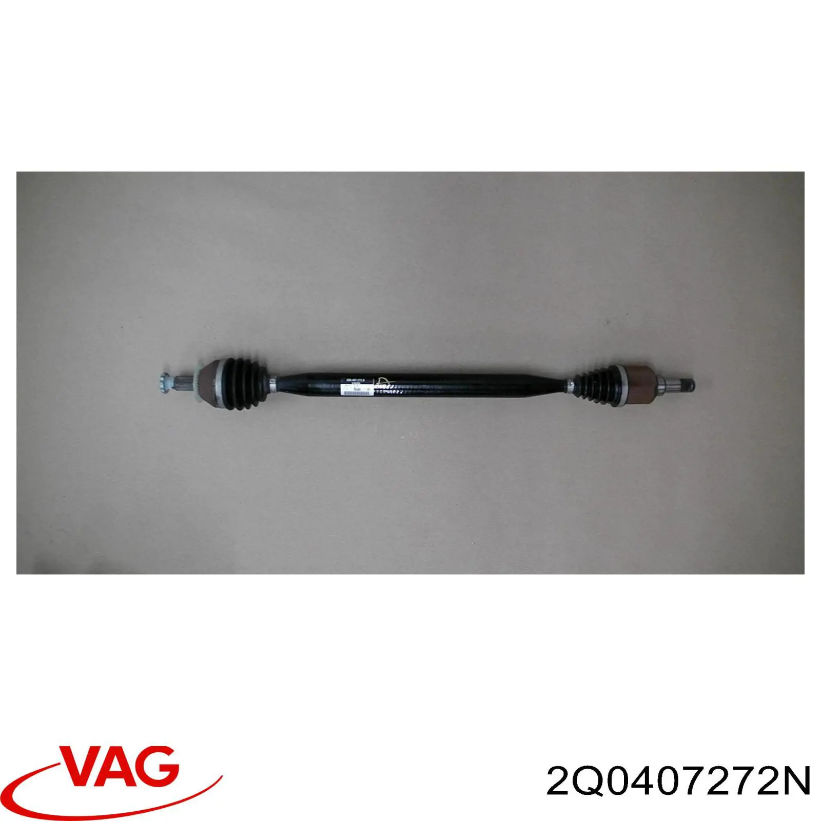 2Q0407272N VAG Półoś napędowa przednia prawa