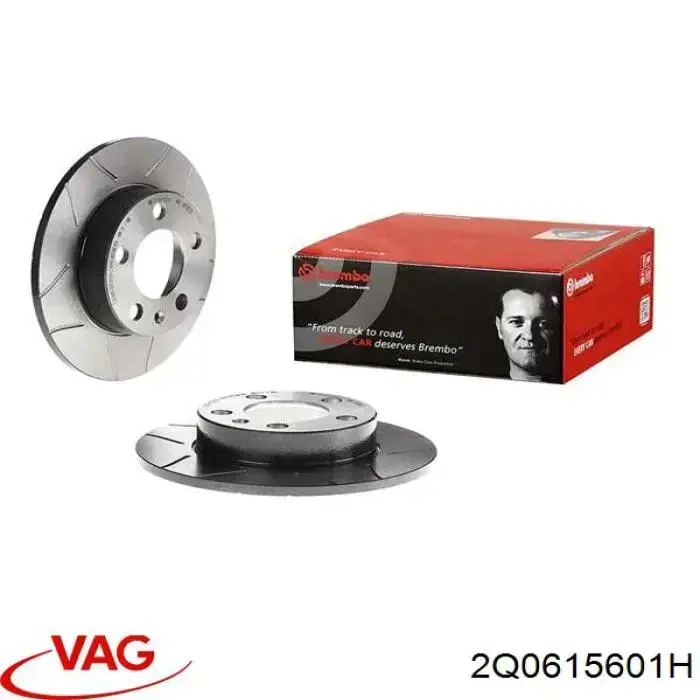 Tarcza hamulcowa tylna VAG 2Q0615601H cena, od 83,75 USD