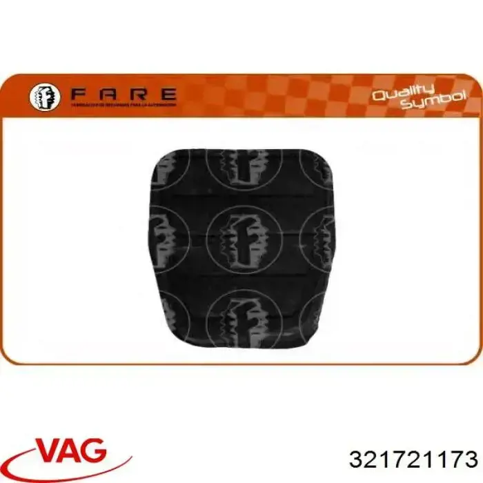Nakładka na pedał sprzęgła VAG 321721173 cena, od 2,08 USD