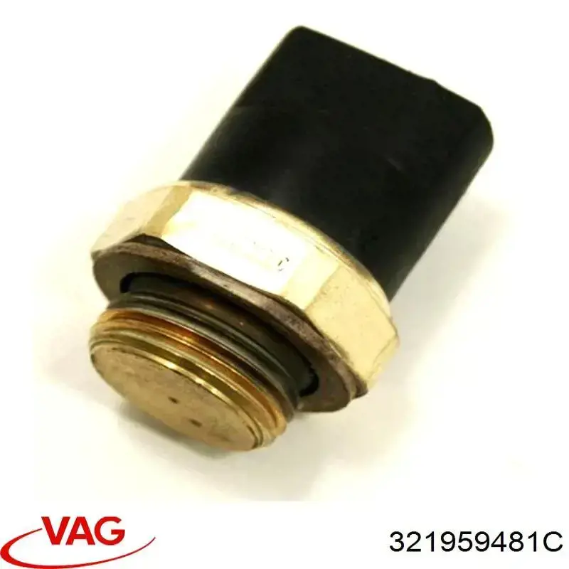 Czujnik temperatury płynu chłodzącego (włączenia wentylatora chłodnicy) VAG 321959481C
