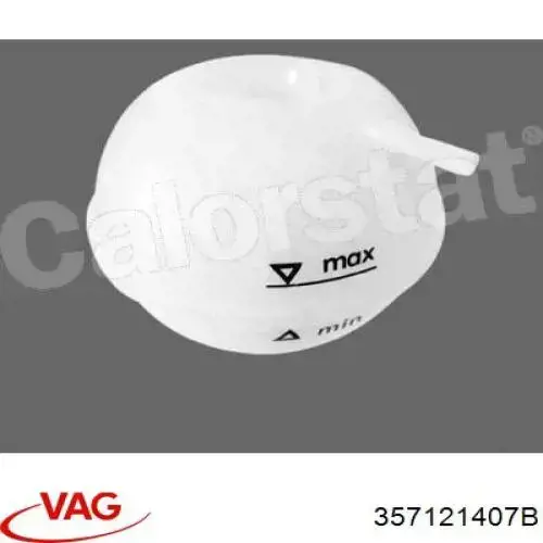 Do koszyka 357121407B VAG Zbiorniczek wyrównawczy układu chłodzenia