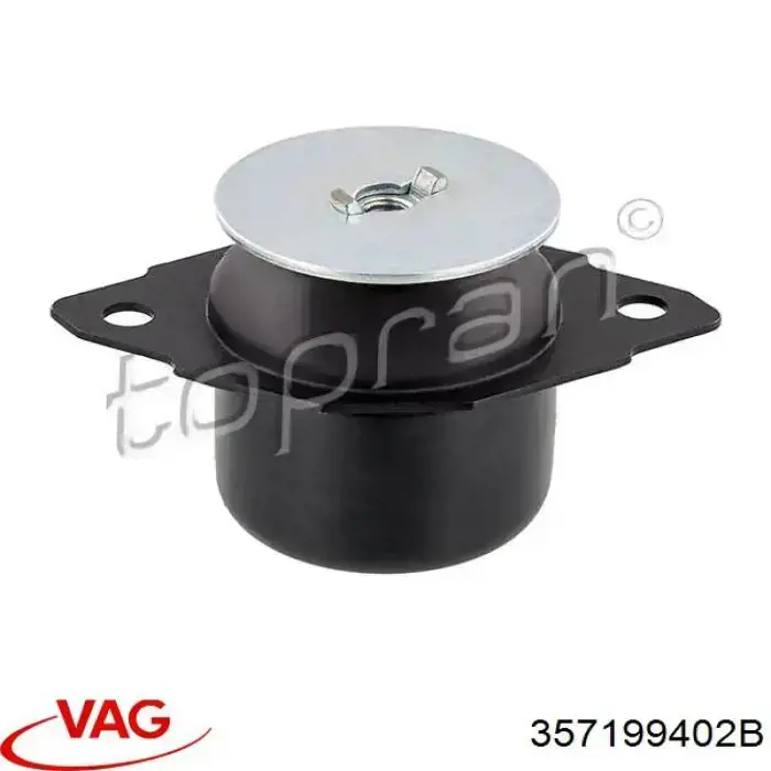 Poduszka (podpora) silnika lewa VAG 357199402B cena, od 18,56 USD