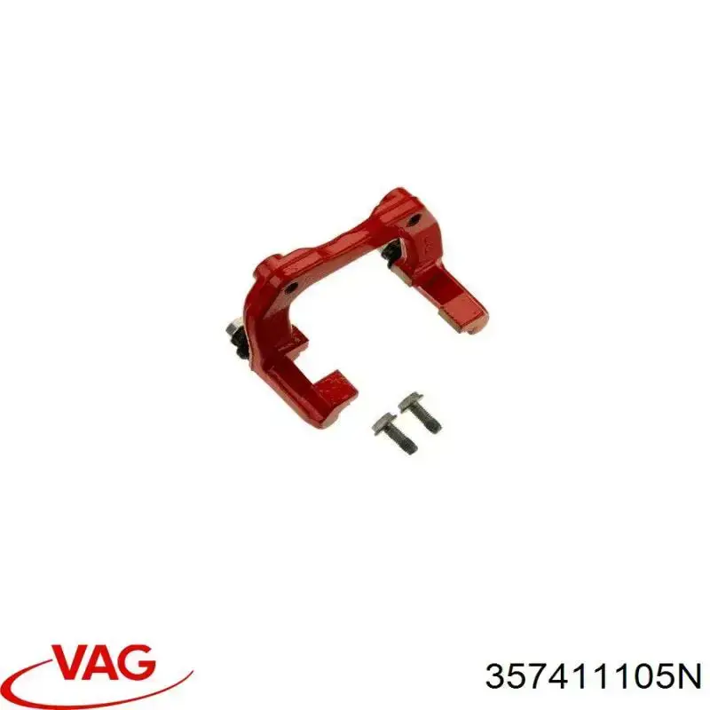 Sprężyna przednia 357411105N VAG