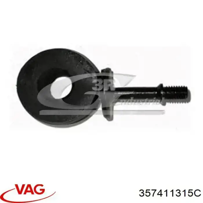 Do koszyka 357411315C VAG Łącznik stabilizatora przedniego