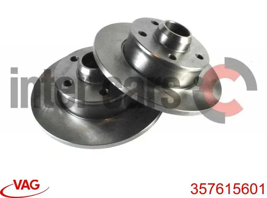 Tarcza hamulcowa tylna VAG 357615601 cena, od 39,47 USD