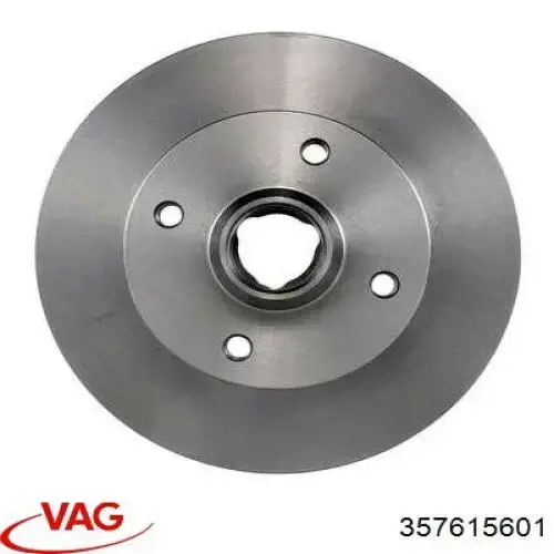 Do koszyka 357615601 VAG Tarcza hamulcowa tylna