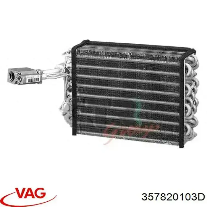 Parownik klimatyzacji VAG 357820103D cena, od 227,18 USD