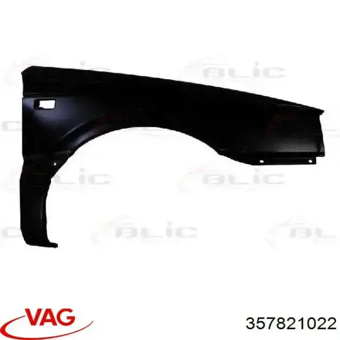 Błotnik przedni prawy VAG 357821022 cena, od 105,84 USD