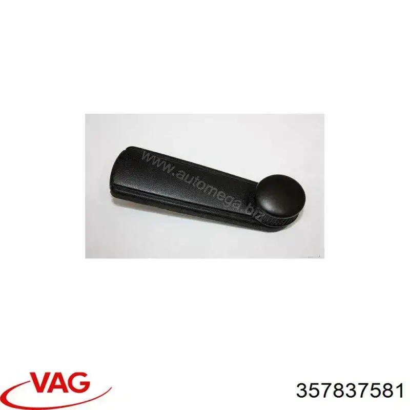 Do koszyka 357837581 VAG Rączka podnoszenia szyby drzwi przednich
