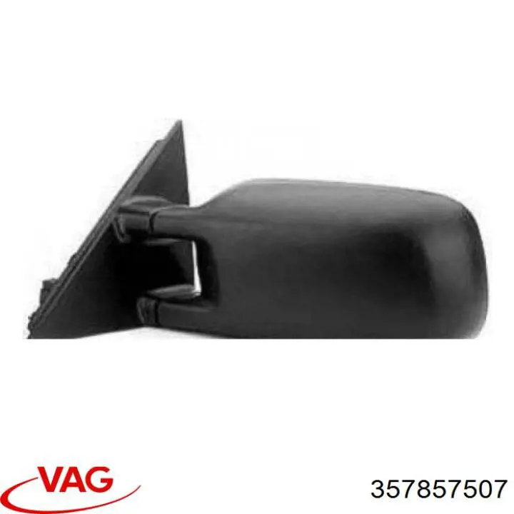 Do koszyka 357857507 VAG Obudowa lusterka wstecznego lewego