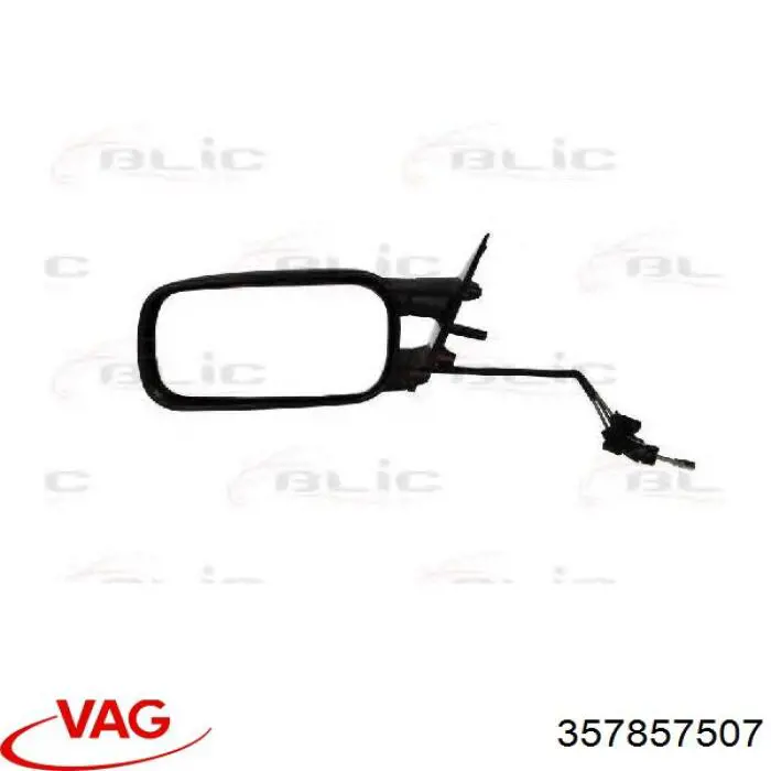 357857507 VAG Obudowa lusterka wstecznego lewego