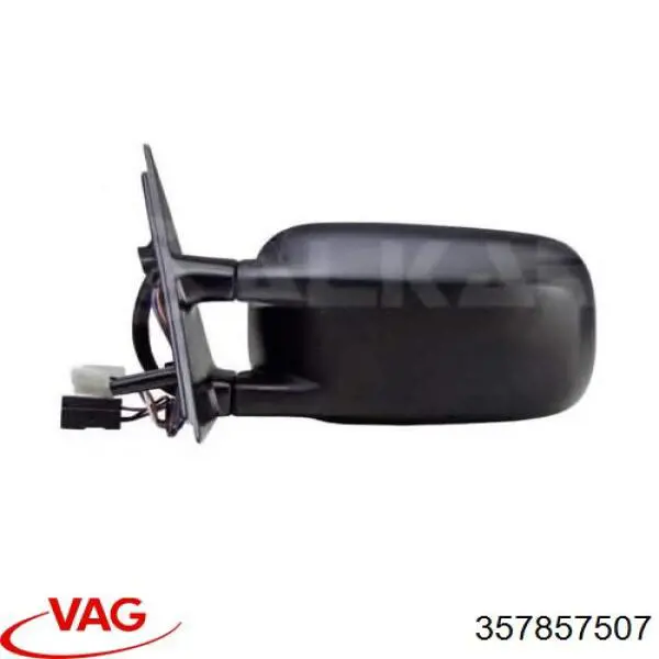Obudowa lusterka wstecznego lewego VAG 357857507 cena, od 47,67 USD