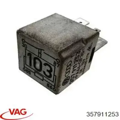 Do koszyka 357911253 VAG Przekaźnik świec żarowych