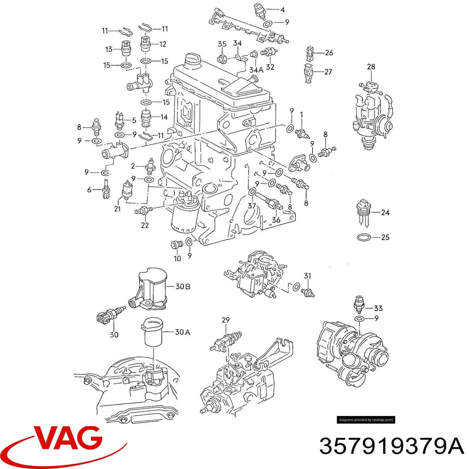 Do koszyka Czujnik temperatury zewnętrznej Volkswagen Golf III 1H1