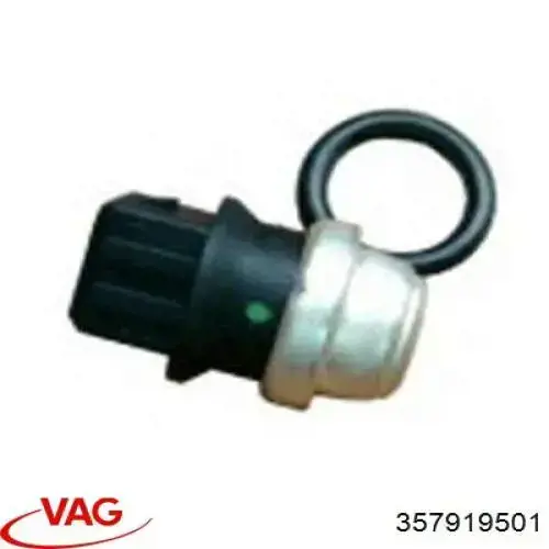 Do koszyka 357919501 VAG Czujnik temperatury płynu chłodzącego