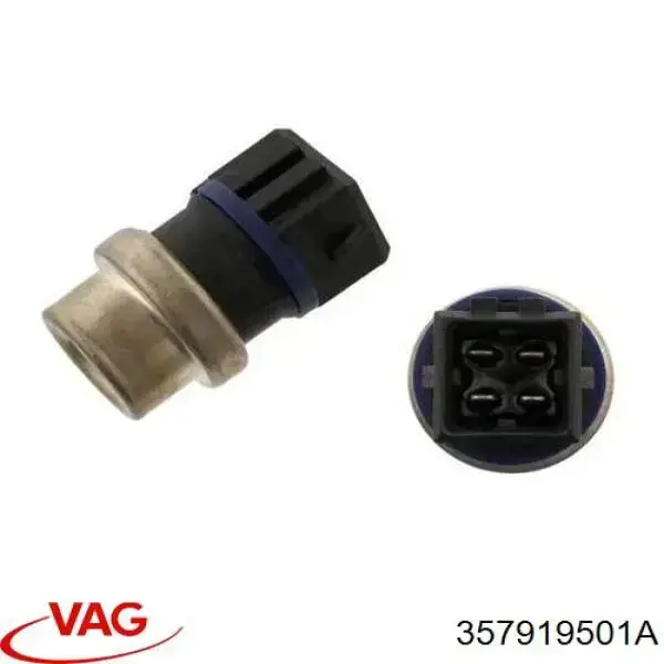 Do koszyka 357919501A VAG Czujnik temperatury płynu chłodzącego