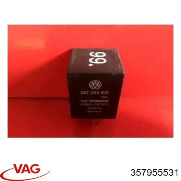357955531 VAG Przekaźnik sterownika wycieraczek