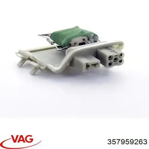 357959263 VAG Rezystor wentylatora nagrzewnicy (ogrzewacza kabiny)