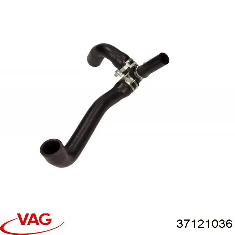 Do koszyka 37121036 VAG Przewód (króciec) układu chłodzenia
