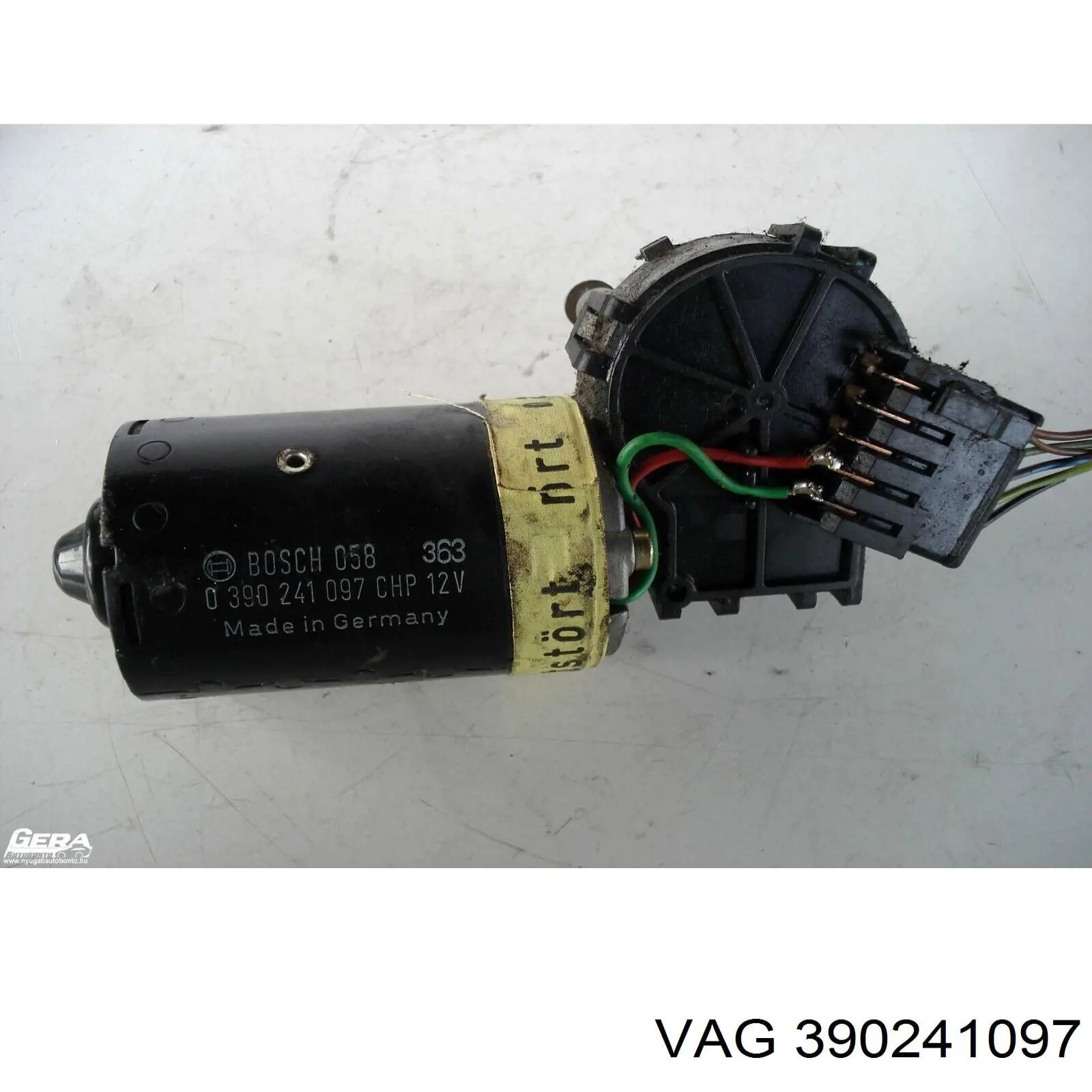 Do koszyka Silniczek wycieraczki szyby przedniej Audi 90 B3 89, 89Q, 8A