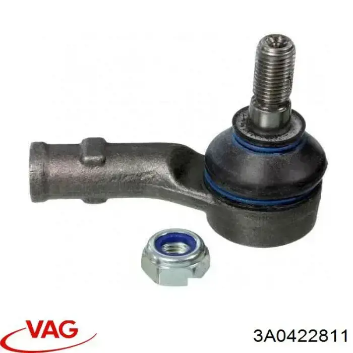 Końcówka drążka kierowniczego zewnętrzna VAG 3A0422811 cena, od 17,20 USD