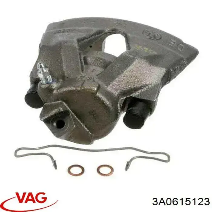 Zacisk hamulcowy przedni lewy VAG 3A0615123 cena, od 54,48 USD