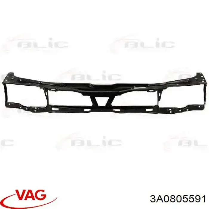 Osłona chłodnicy kompletna (panel mocowania reflektorów) Volkswagen Passat B3, B4 kombi (3A5, 351, 315) (1988 - 1997) cena, od 111,12 USD