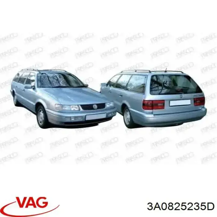 Osłona silnika, miski (przedziału silnika) Volkswagen Passat B3, B4 kombi (3A5, 351, 315) (1988 - 1997) cena, od 56,65 USD