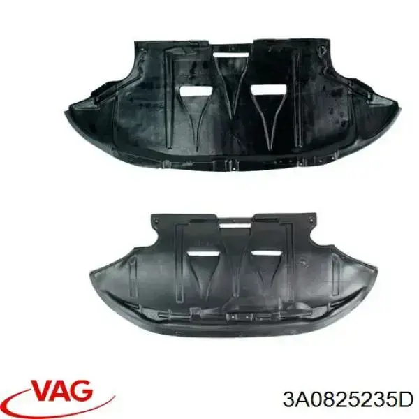 Do koszyka Osłona silnika, miski (przedziału silnika) Volkswagen Passat B3, B4 3A5, 351, 315