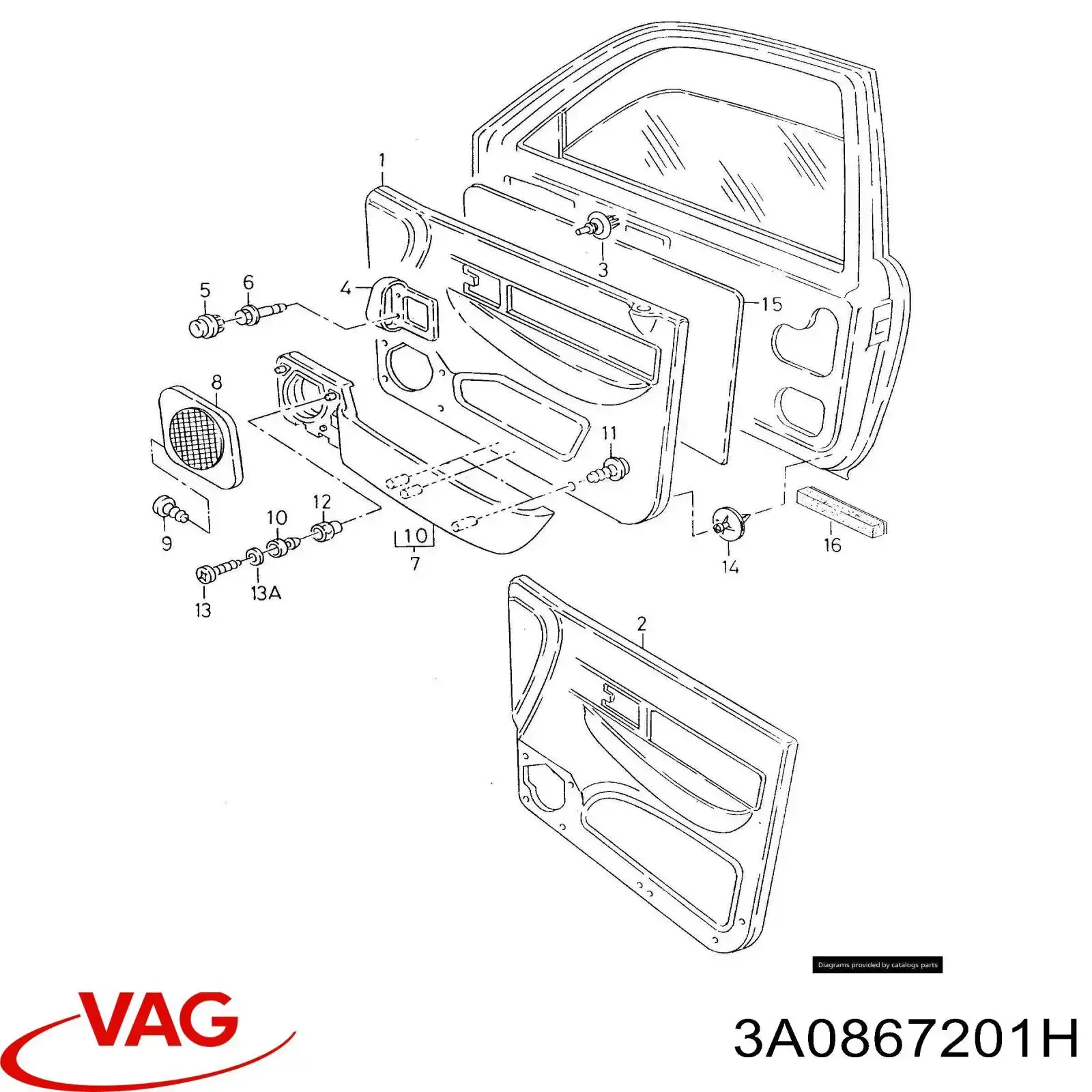  VAG 1H4867201D cena, od 27,51 USD