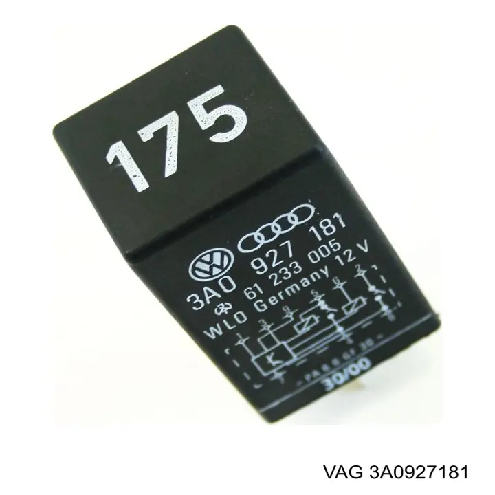 Przekaźnik rozrusznika VAG 3A0927181 cena, od 42,49 USD
