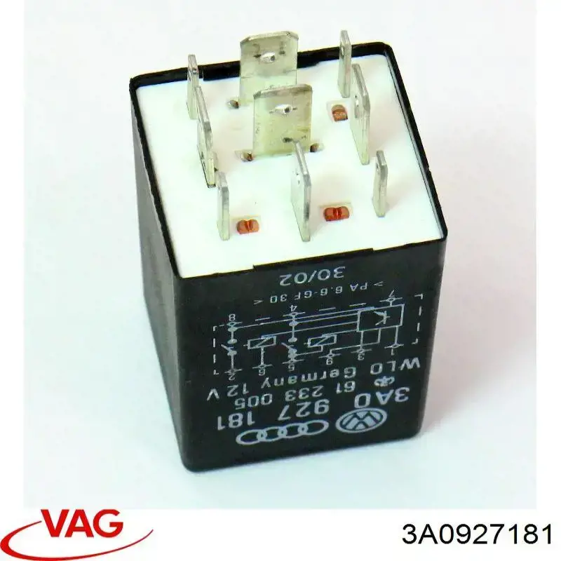 Do koszyka 3A0927181 VAG Przekaźnik rozrusznika