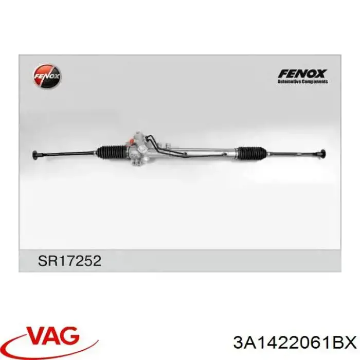 Listwa kierownicza (maglownica) VAG 3A1422061BX cena, od 571,29 USD