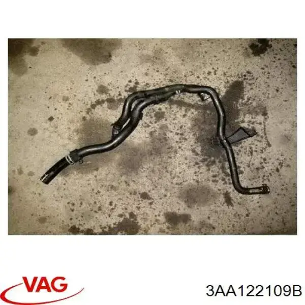 Przewód zbiornika wyrównawczego dolny VAG 3AA122109B cena, od 25,02 USD