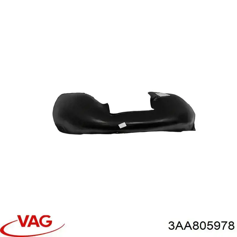 Nadkole błotnika przedniego prawe VAG 3AA805978 cena, od 25,96 USD