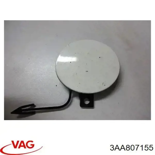 Do koszyka 3AA807155 VAG Zaślepka haku holowniczego zderzaka przednia
