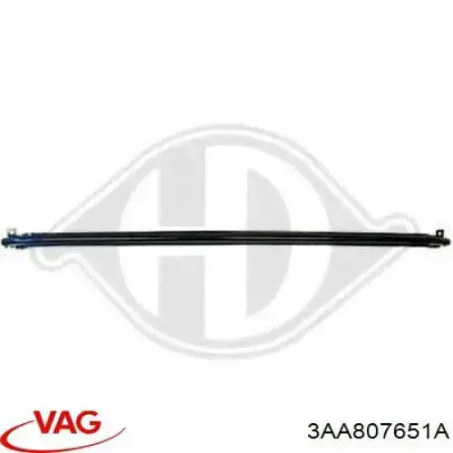 Do koszyka Wzmocnienie zderzaka przedniego Volkswagen Passat B7 362